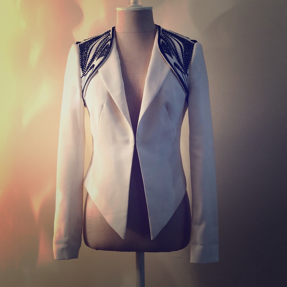 Bebe Embellished Blazer